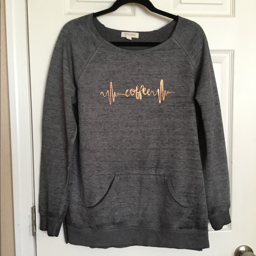 Z By ZOBHA Coffe Sweater Sz.L